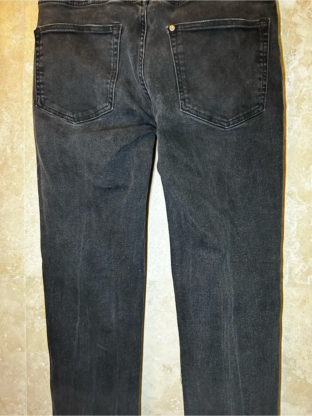 H&M (32x29 actual) Men's Black Jeans with Skinny Straight Fit
